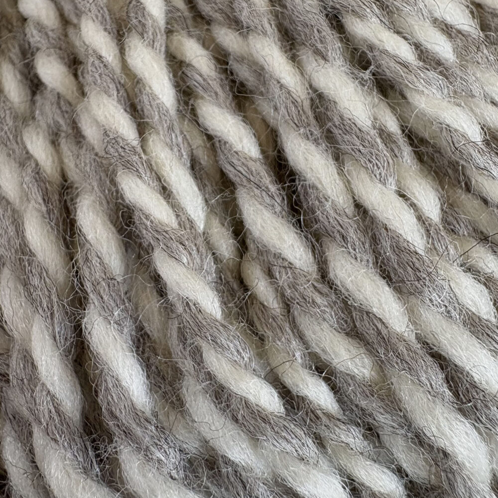 Hilada 2/2 Crudo & Gris - Imagen 2